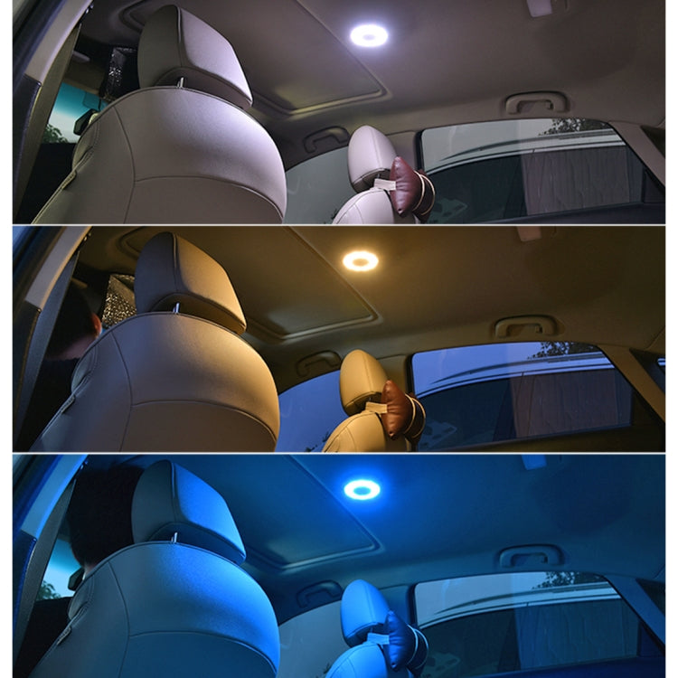 DC 5V / 2W Car Round Reading Lamp Dome Light by buy2fix