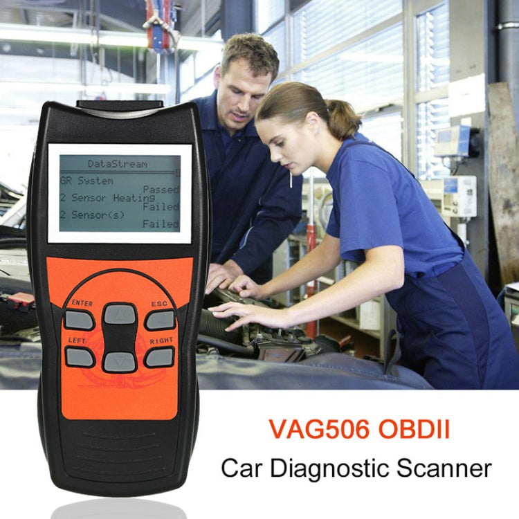 VAG506 Car Mini Code Reader OBD2 Fault Detector Diagnostic Tool by buy2fix