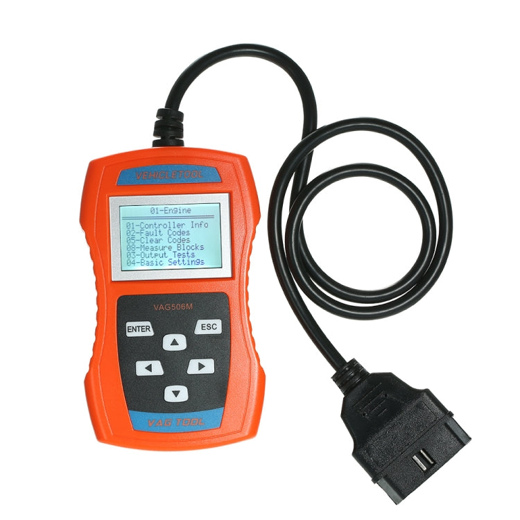 VAG506M Car Mini Code Reader OBD2 Fault Detector Diagnostic Tool, Nordic Version by buy2fix