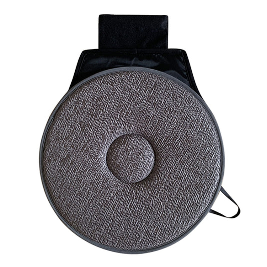 360 Degree Rotation Car Seat Cushion Whirling Seat Mat (Grey) by buy2fix