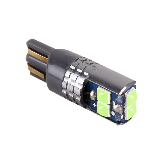 2 PCS T10 / W5W / 168 DC12-24V / 1.8W / 6000K / 140LM Car Clearance Light 4LEDs SMD-3030 Lamp Beads with Decoding & Constant Current (Ice Blue Light) by buy2fix