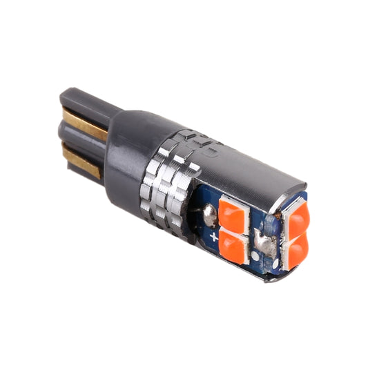 2 PCS T10 / W5W / 168 DC12-24V / 1.8W / 6000K / 140LM Car Clearance Light 4LEDs SMD-3030 Lamp Beads with Decoding & Constant Current (Pink Light) by buy2fix