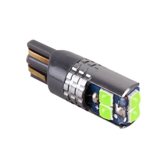 2 PCS T10 / W5W / 168 DC12-24V / 1.8W / 6000K / 140LM Car Clearance Light 4LEDs SMD-3030 Lamp Beads with Decoding & Constant Current (Green Light) by buy2fix