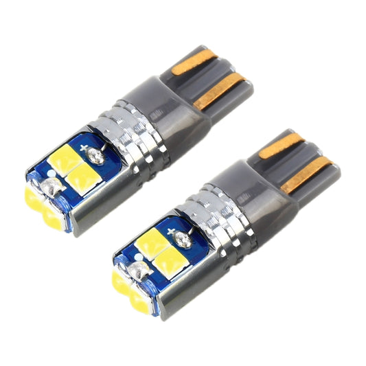 2 PCS T10 / W5W / 168 DC12-24V / 1.8W / 6000K / 140LM Car Clearance Light 4LEDs SMD-3030 Lamp Beads with Decoding & Constant Current(White Light) by buy2fix