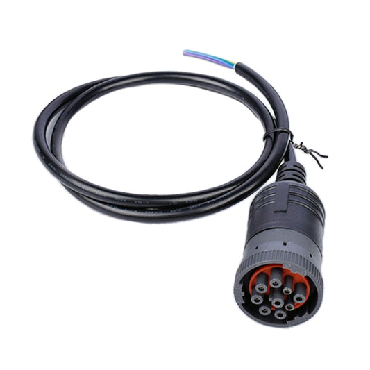 J1939-9Pin Trunk Diagnostic Interface Connect Cable by buy2fix