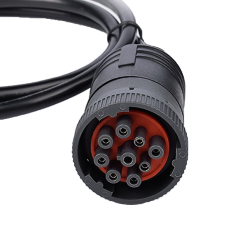 J1939-9Pin Trunk Diagnostic Interface Connect Cable by buy2fix