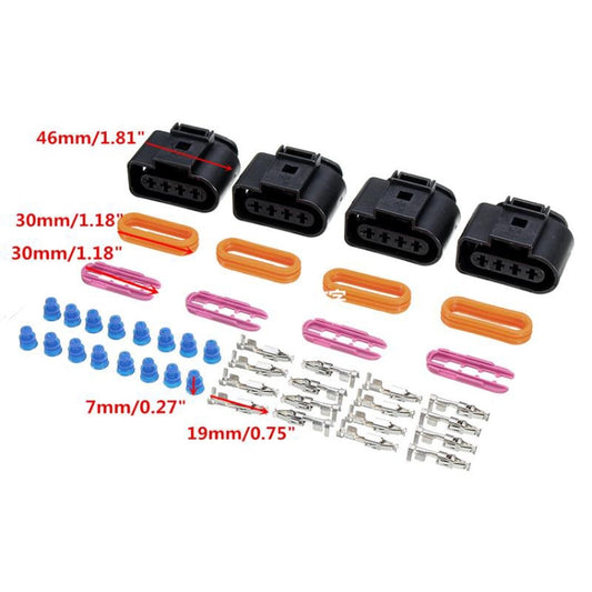 1 Set Ignition Coil Connector Repair Kit for Audi A4 A6 A8 / Volkswagen Passat Jetta by buy2fix