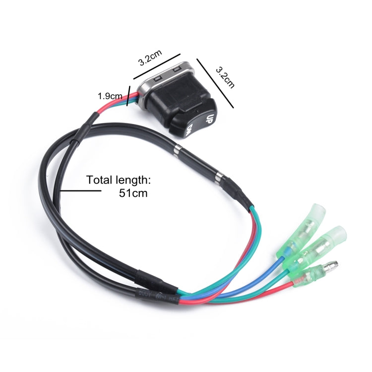 12V Trim Tilt Switch Replecement 703-82563-02-00 / 703-82563-01 for Yamaha Outboard Motors by buy2fix