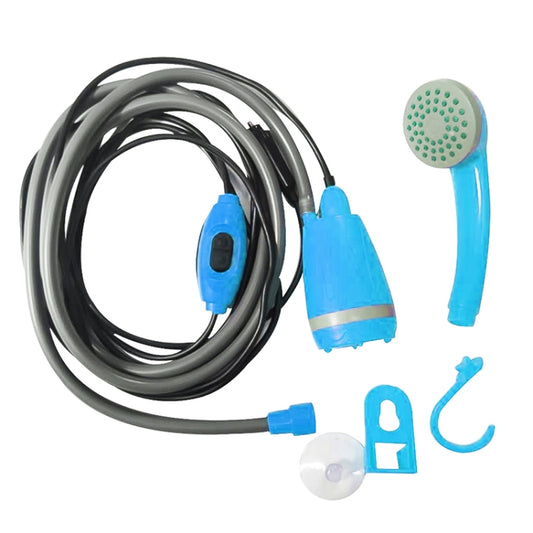 12V Portable Outdoor Universal Car Electric Shower Sprinkler Washer (Blue) by buy2fix