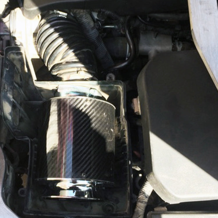 XH-UN013 Car Universal Modified High Flow Carbon Fiber Mushroom Head Style Air Filter by buy2fix