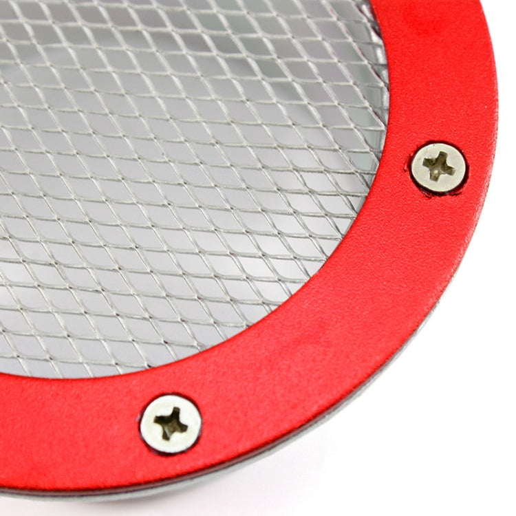 XH-UN017 Car Universal Modified Aluminum Air Inlet Decoration (Red) by buy2fix