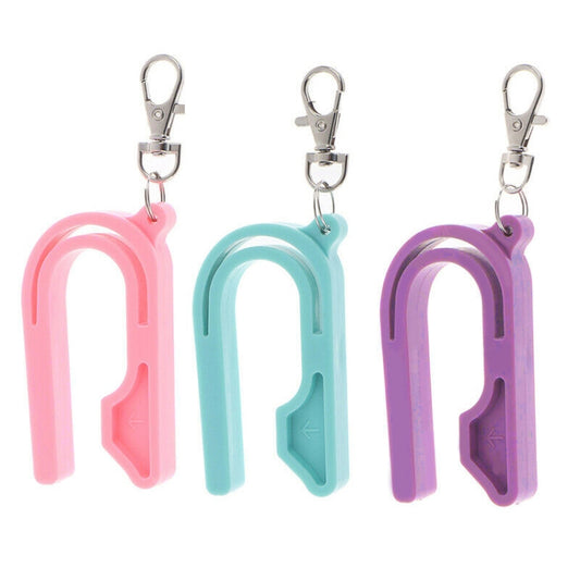 3 PCS Random Color The Car Seat Key Keychain Unlocker by buy2fix