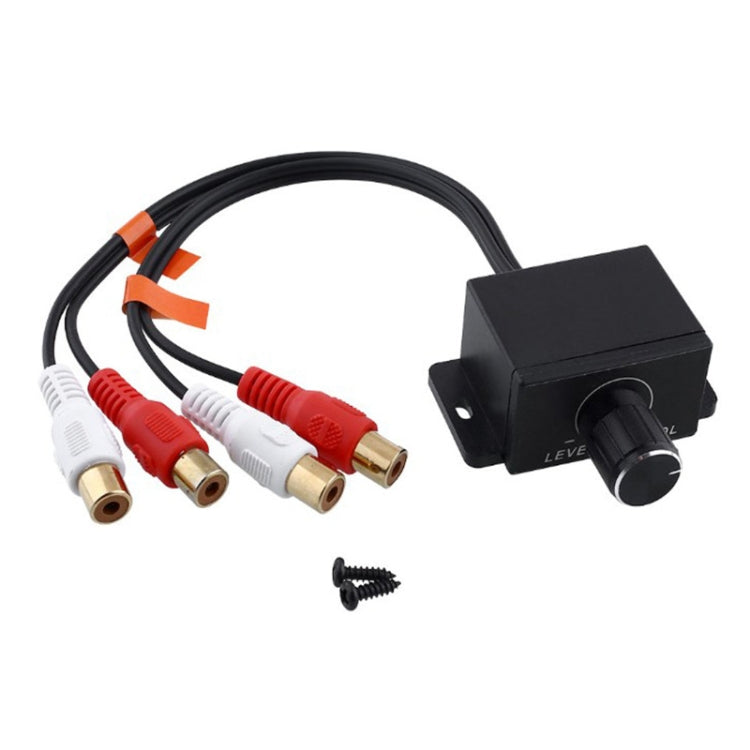 Universal Car Modified Panel Audio Volume Knob RCA Head Audio Volume Control Knob Volume Adjuster by buy2fix