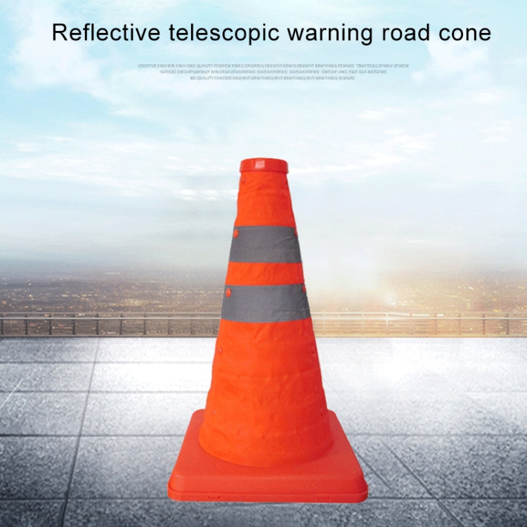 Lift Road Safety Road Cones with Warning Light Height: 30cm by buy2fix