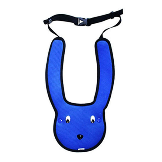 Car Child Rabbit Double Shoulder Seat Belt Adjuster (Blue) by buy2fix