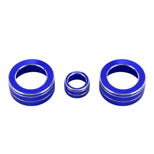 3 PCS Car Metal Air Conditioner Knob Case for Honda AVANCIER / URV (Blue) by buy2fix