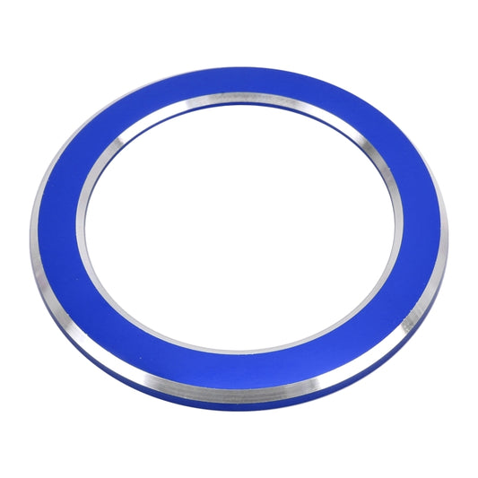 For Renault Metal Ignition Key Ring, Inside Diameter: 4.8cm (Blue) by buy2fix