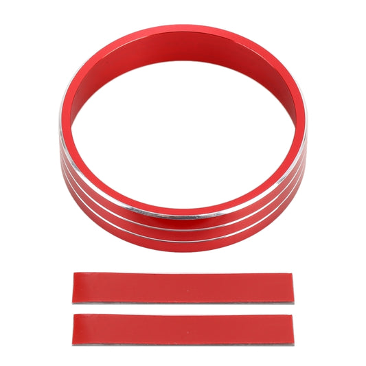 Car Metal Air Conditioner Knob Case for Mitsubishi ASX (Red) by buy2fix