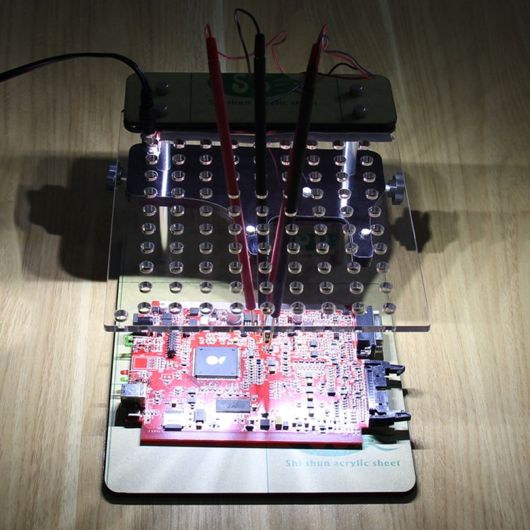 Car LED BDM Frame Holder BDM ECU Brush Test Stand with 4 Probe Pens by buy2fix