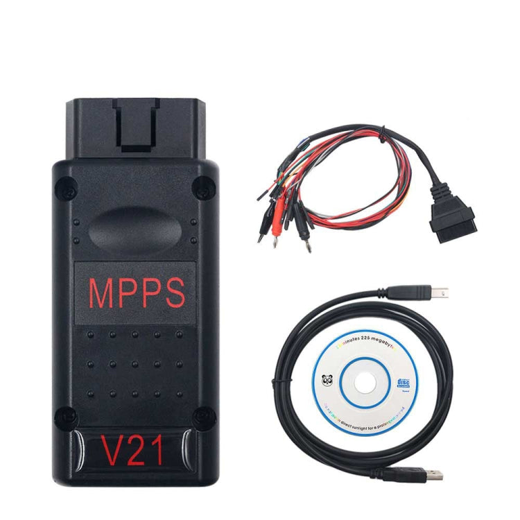 MPPS V21 Main + Tricore + Multiboot EDC Flash / Eeprom Checksum OBD2 Car Diagnostic Interface by buy2fix