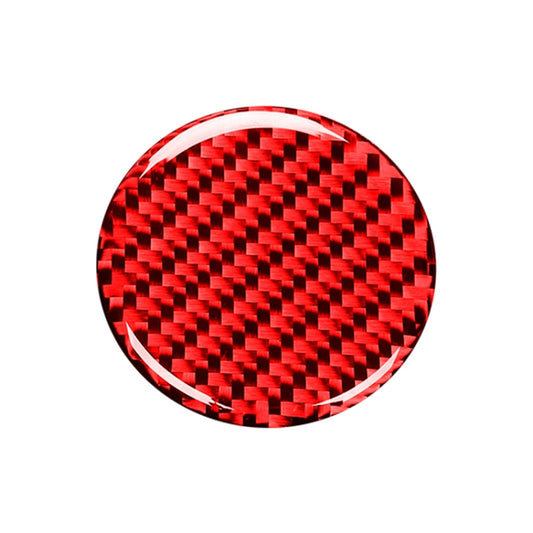 Car Carbon Fiber Fire Panel Decorative Sticker for Subaru BRZ / Toyota 86 2013-2017, Left and Right Drive Universal (Red) by buy2fix