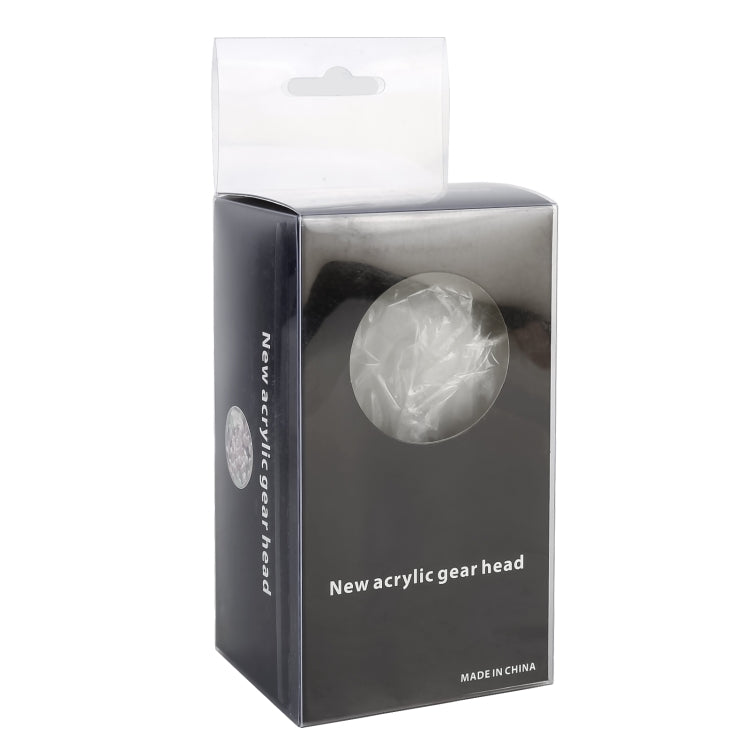 Universal Car Ball Shape Gear Head Gear Shift Knob (Transparent) by buy2fix