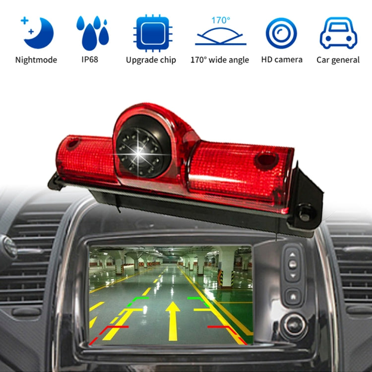 PZ467 Car Waterproof 170 Degree Brake Light View Camera for Chevrolet by buy2fix