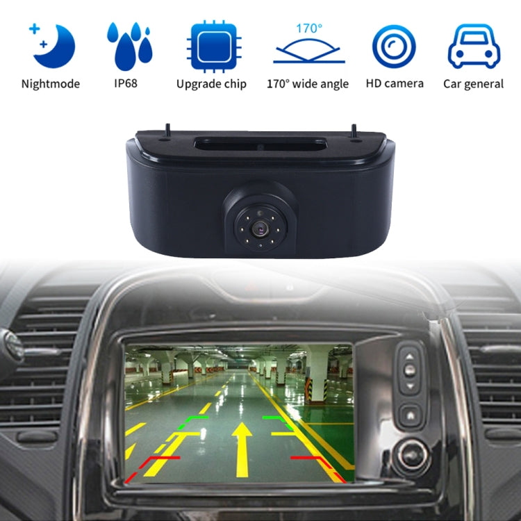 PZ469 Car Waterproof 170 Degree Brake Light View Camera for Nissan N200 2010-2017 by buy2fix