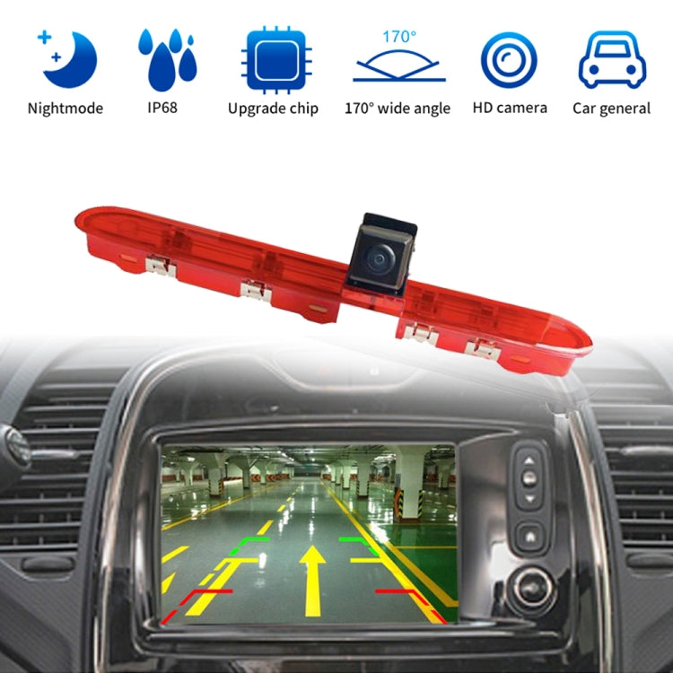 PZ471 Car Waterproof 170 Degree Brake Light View Camera for Citroen / Peugeot / Toyota by buy2fix