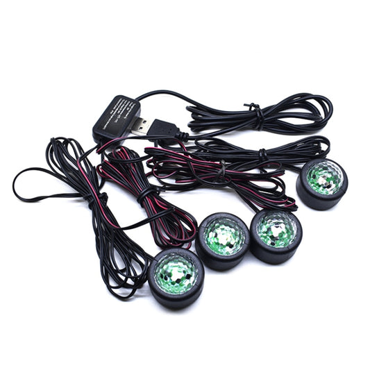 Universal Car LED Atmosphere Lights Emergency Foot Light Ordinary Version by buy2fix