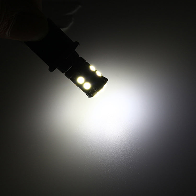 10 PCS T10/168/194 DC12V / 1W / 6000K / 60LM Car Decoding Clearance Lights with 12LEDs SMD-3030 Lamp Beads by buy2fix