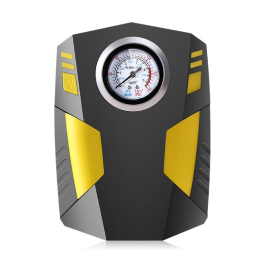 Car 12V Portable Inflatable Cylinder Pedal Pointer Air Pump with Light by buy2fix