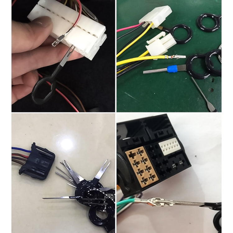 41 in 1 Car Plug Circuit Board Wire Harness Terminal Extraction Pick Connector Crimp Pin Back Needle Remove Tool by buy2fix