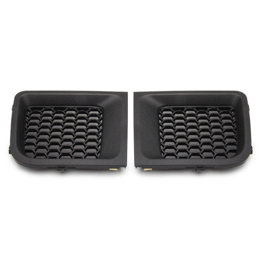 2 PCS Car Left + Right Front Bumper Lower Grille Bezel Cover for Jeep Renegade by buy2fix