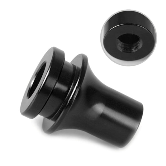Car Gear Head Adapter Gear Lever Base Connector Stopper M12x1.25 with 3 Copper Adapter (Black) by buy2fix