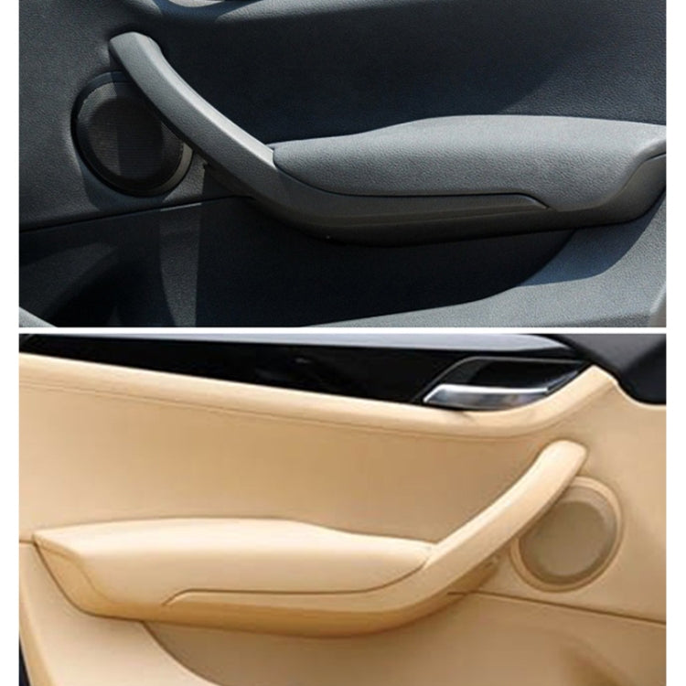 Car Right Side Inner Door Handle for BMW X1 2009-2015, Left and Right Drive Universal(Beige) by buy2fix
