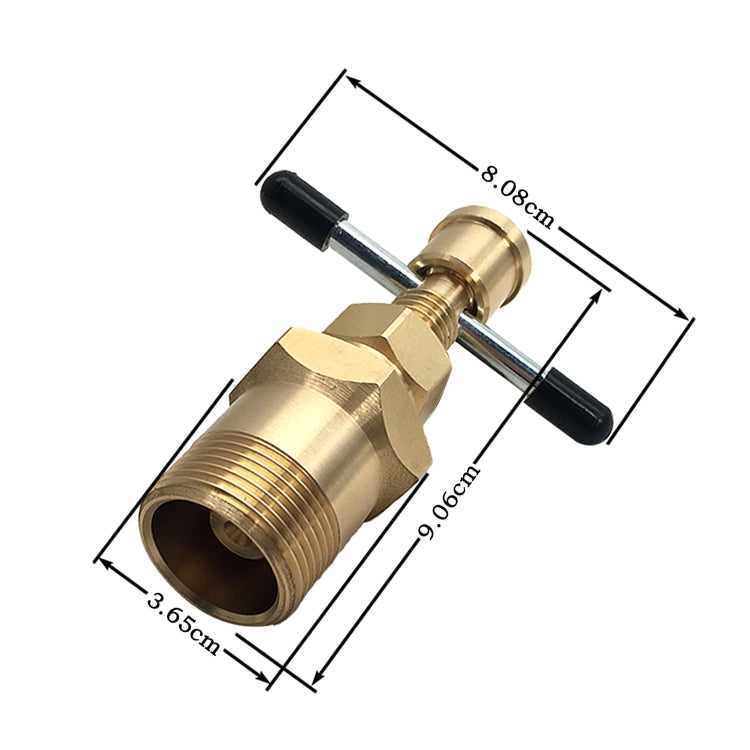 ZK-020 Car 15mm & 22mm Olive Remove Puller Solid Brass Copper Pipe Fitting by buy2fix