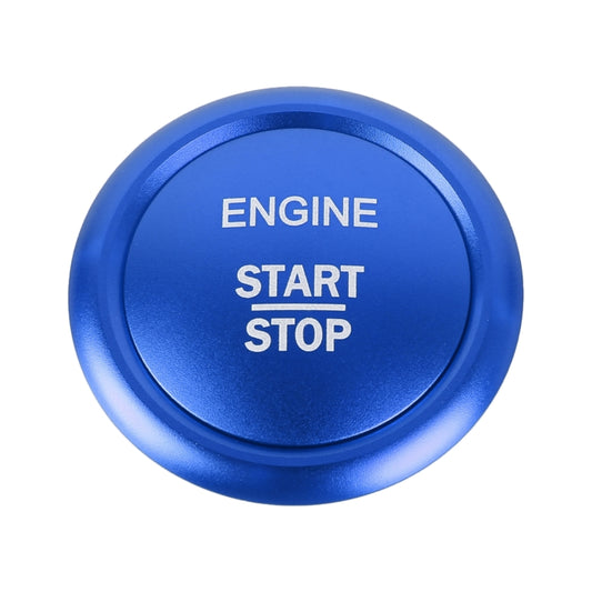 Car Engine Start Key Push Button Ring Trim Sticker Decoration for Mercedes-Benz A-Class 2013-2018 / C-Class 2015-2018 / GLA (Blue) by buy2fix