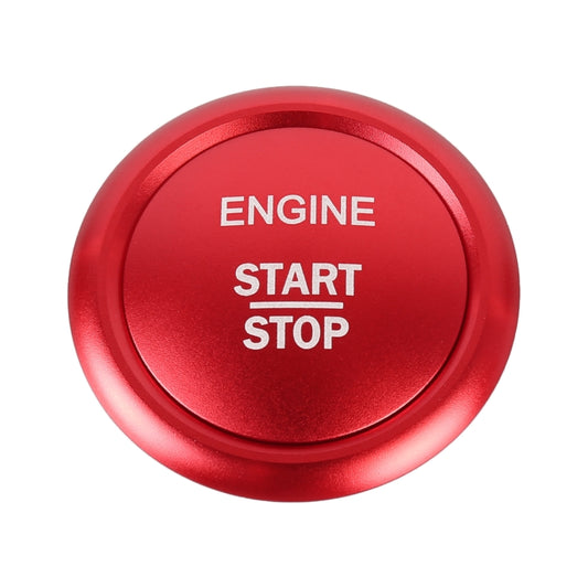 Car Engine Start Key Push Button Ring Trim Sticker Decoration for Mercedes-Benz A-Class 2013-2018 / C-Class 2015-2018 / GLA (Red) by buy2fix