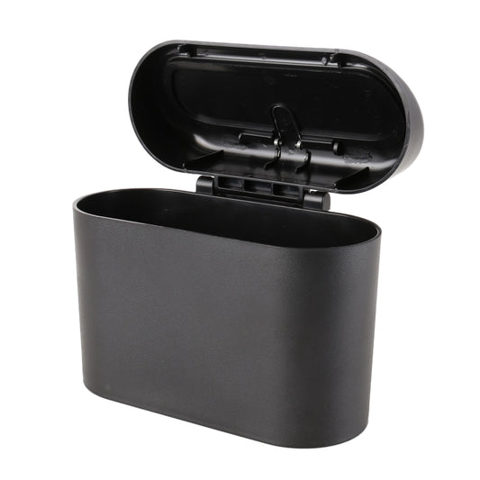 Vehicle Trash Can Bin Rubbish Bin Organizer Car-mounted Trash Storage Box by buy2fix