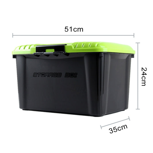 3R-2001 Car / Household Storage Box Sealed Box, Capacity: 30L (Green) by 3R