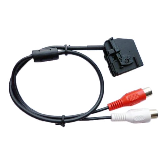 Car 2RCA AUX IN Audio Cable Wiring Harness for Mercedes-Benz Comand 2.0 by buy2fix