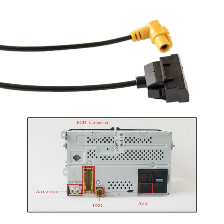 Car RCD510+RSN315 VDO290/292/2313A Modified USB Cable for Volkswagen / Skoda Octavia by buy2fix