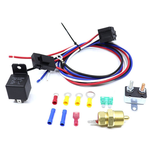 Car Fan Radiator Repair Parts Temperature Sensor Cooling Fan Thermostat by buy2fix