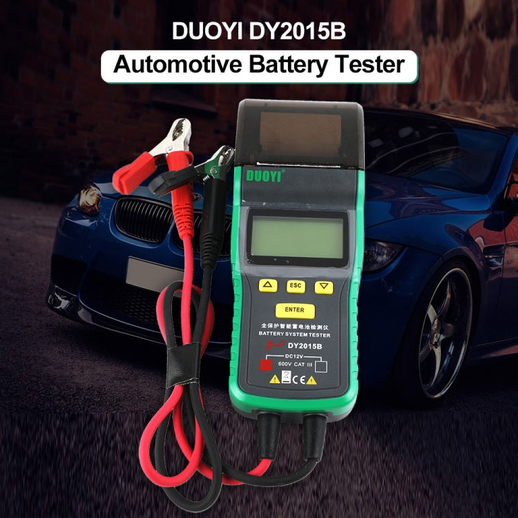DUOYI DY2015B Car 12V Battery Tester by DUOYI