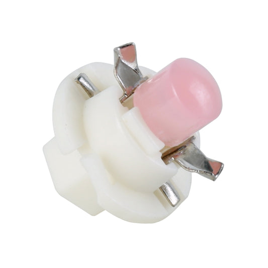 10 PCS B8.4 0.2W DC12V Wedge Instrument Panel COB LED Light Dashboard Gauge Cluster Indicator Lamp Bulb (Pink Light) by buy2fix