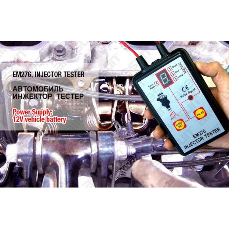 EM276 Car Fuel Injector Tester 4 Pluse Mode Fuel System Scanning Diagnostic Tool by buy2fix