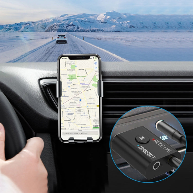 M188 Car Bluetooth Transmitter Receiver with Microphone Support Hands-free Call by buy2fix