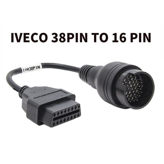 38 Pin to OBD2 Truck Cable for IVECO by buy2fix
