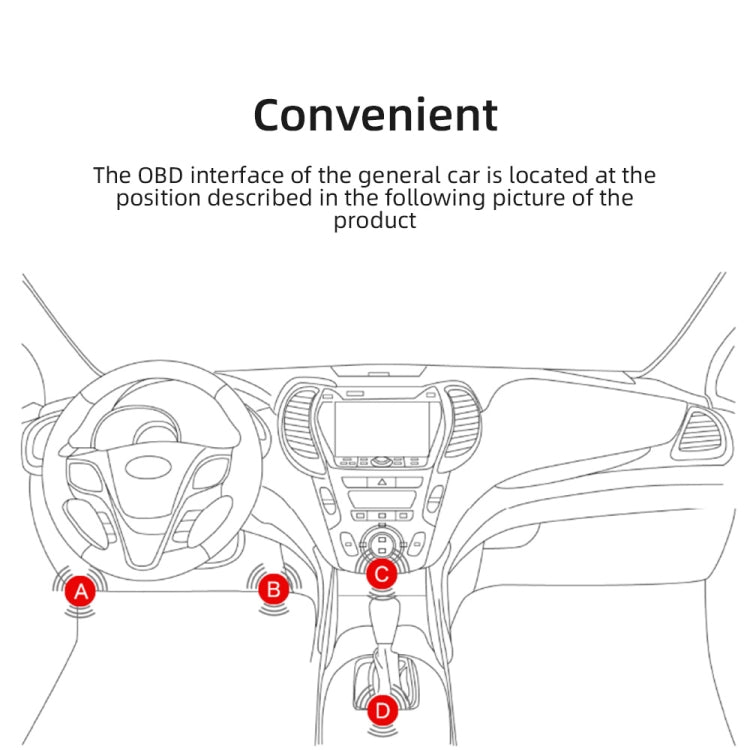 V015 OBD2 Scanner ELM327 Bluetooth 4.0 Fault Diagnostic Scanner by buy2fix